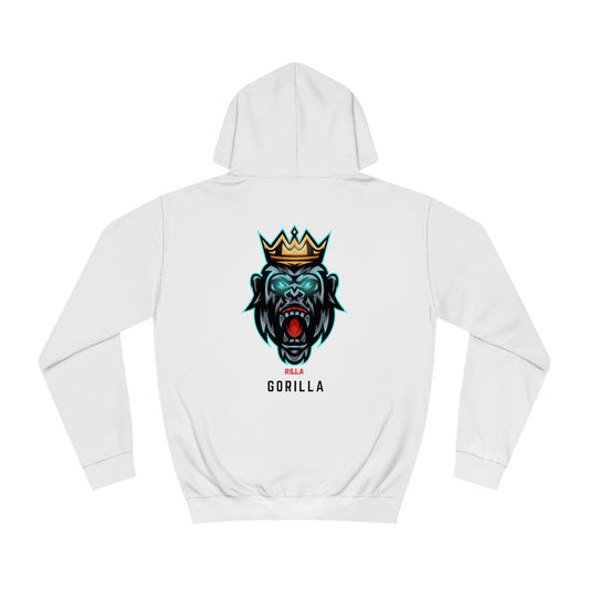 King Gorilla College Hoodie | Rilla Gorilla | RillaGoods