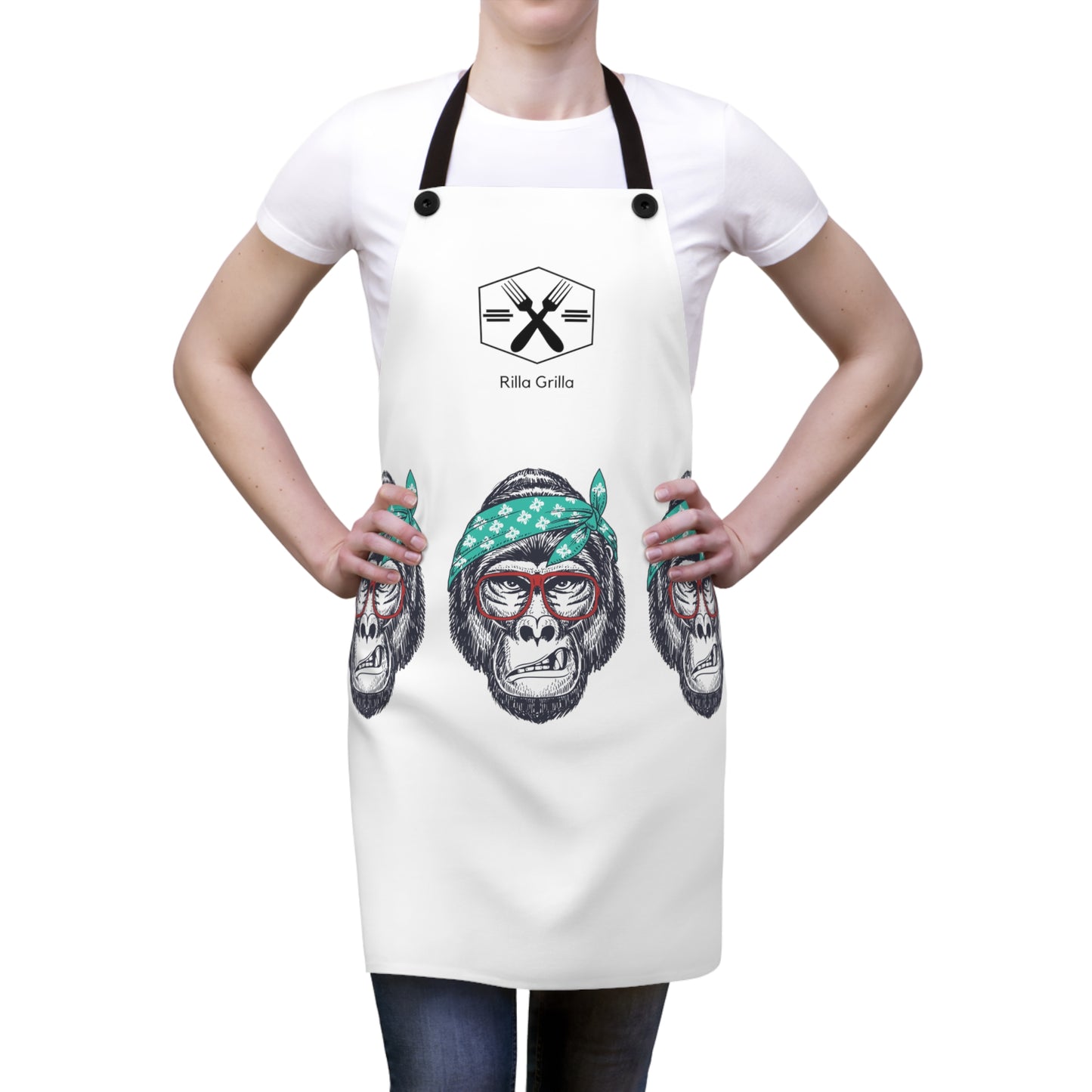 Rilla Grill-a Gorilla Apron by RillaGoods